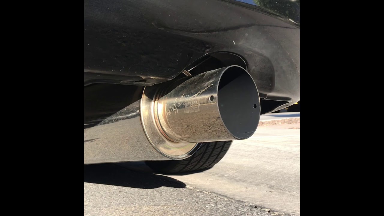 Acura rsx + HKS high power exhaust (no silencer) YouTube