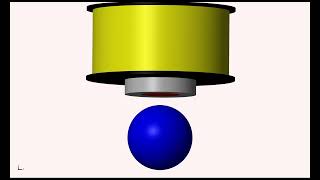 Hybrid Electromagnetic Levitation System Simulation (Overall View)