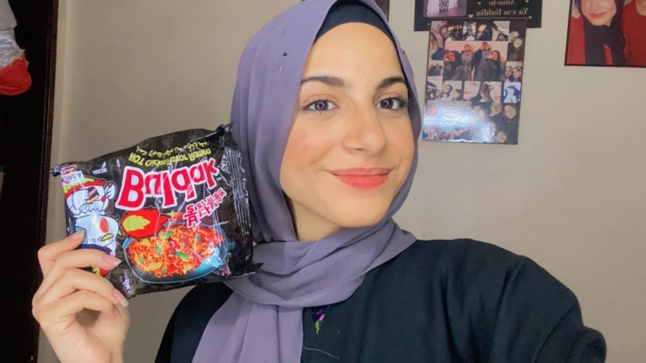 جربت الاندومي الكوري🥲 عشوائيات 😂❤️