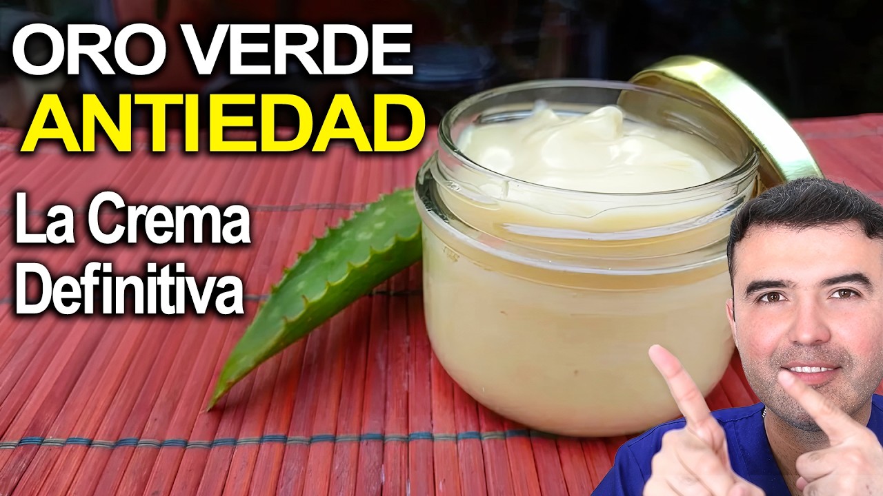 Sábila, Avena y Miel ¡CREMA MILAGROSA! que REJUVENECE 10 Años (Piel de hermosa Garantizada)