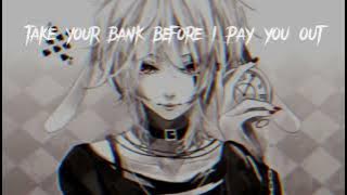 Nightcore - Poker Face - (Lyrics)