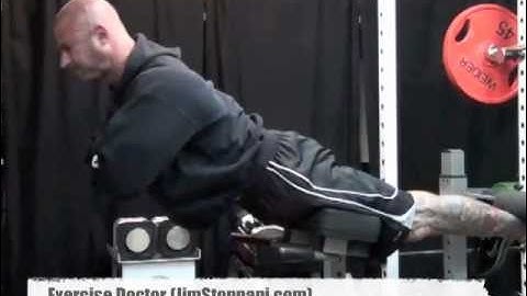 Hamstring Superset by Jim Stoppani