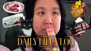 Food Diary| What the cat and I eat these days (instant+budget) Silent Vlog🖤Frugal Living in Sydney🇦🇺