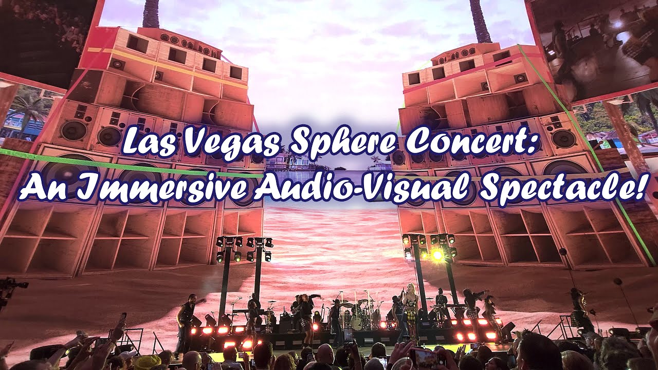Las Vegas Sphere Concert: An Immersive Audio-Visual Spectacle!