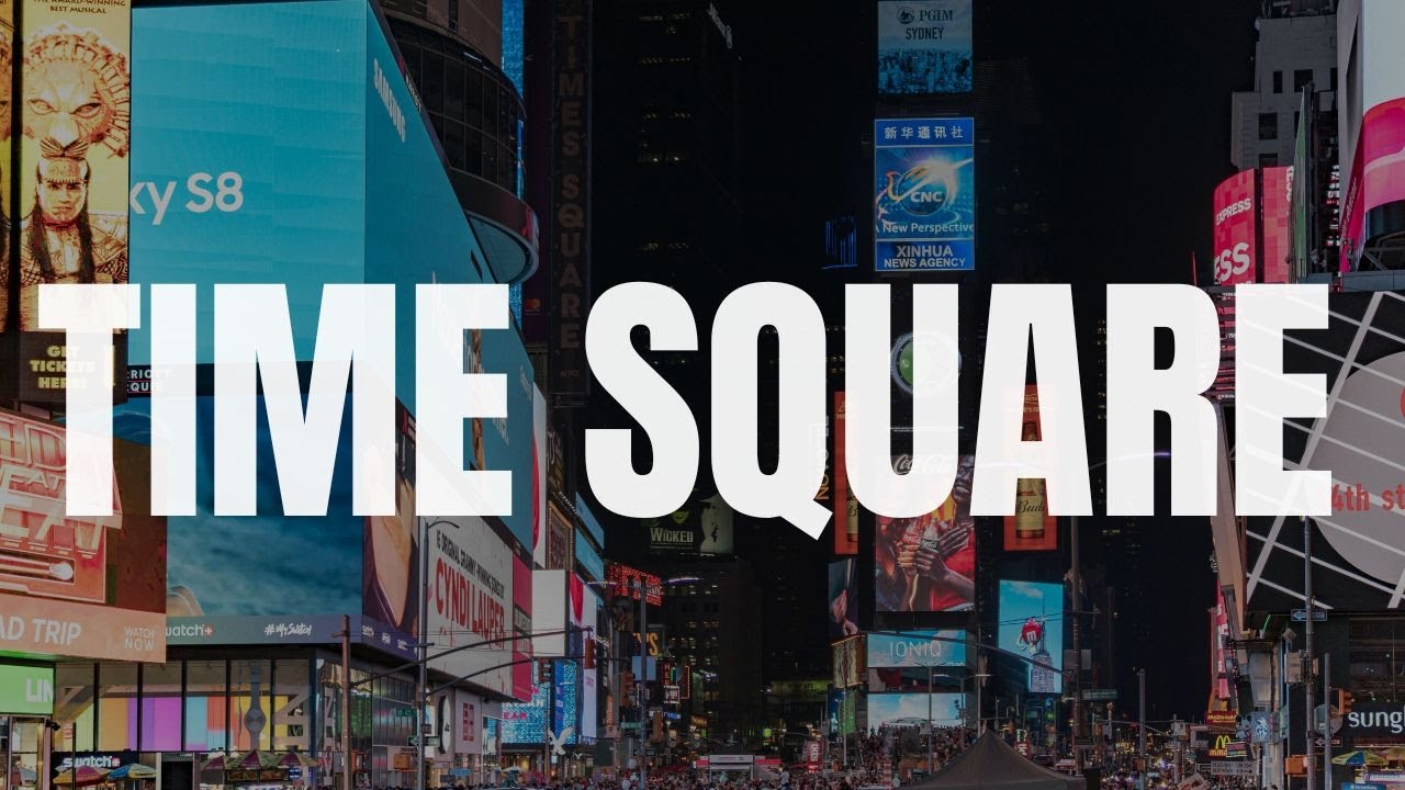 February Square New York Time Square - February 2025 | Daily Captures | - YouTube