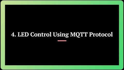 4.  MQTT Implementation in Wokwi Simulator | ESP32 Tutorial