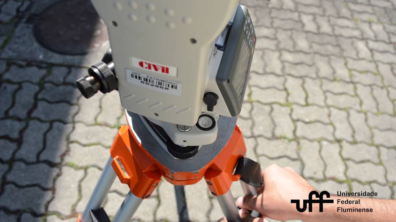 Instalação e Utilização do Teodolito Eletrônico - UFF