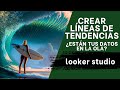 Crea LÍNEAS DE TENDENCIA para entender el pasado y el FUTURO en Looker Studio  📈