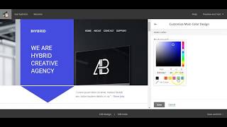 Hybrid - Complete Email Template on MailChimp