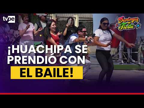 Dance-off in Huachipa! Sunday revelers and partygoers face off on the dance floor | "Domingos de ...