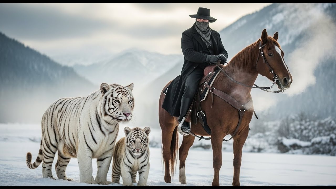 Man Saves Frozen Tiger Cub Buried Beneath Snow : Ending Will Leave You In Tears