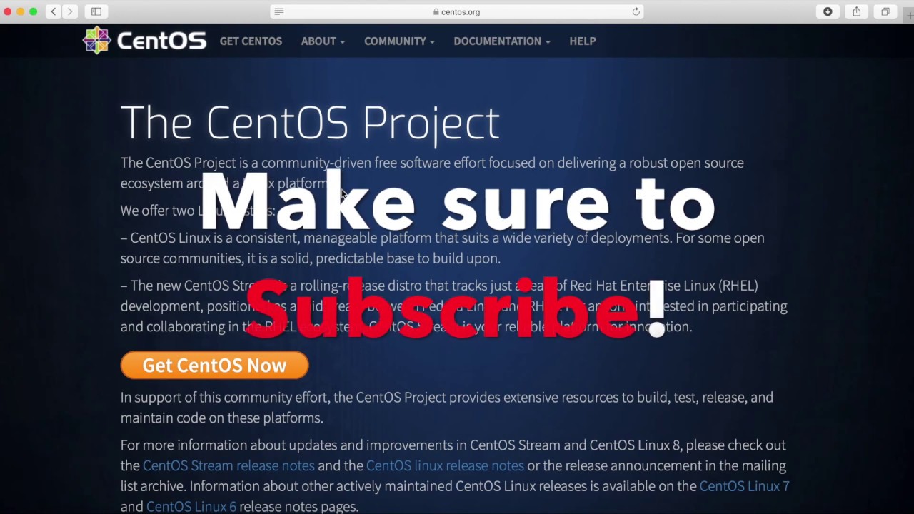 CentOS 8 Install Linux 2019 - YouTube