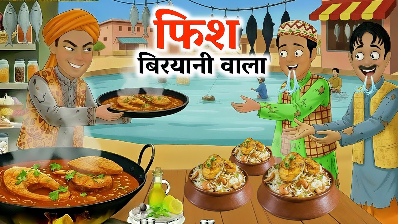 देसी फिश बिरयानी वाला | Desi Fish Biryani Wala | Hindi Story | Hindi Kahaniyan | Hindi Kahani 
