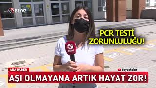 Aşı olmayana artık hayat zor! Resimi