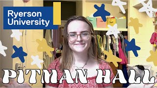 Living in Pitman Hall!!!!  (Apartment and Room Tour - Ryerson University) 2022