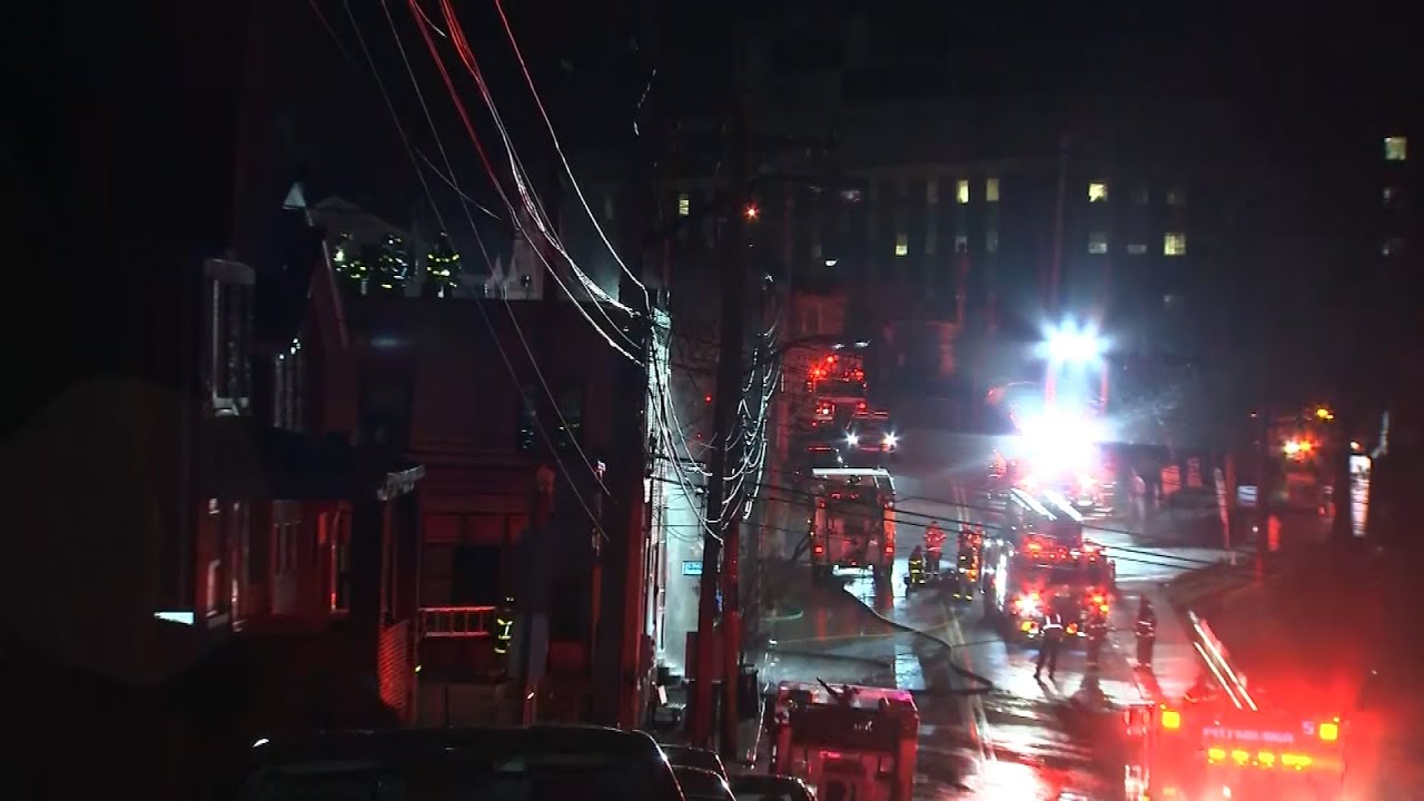 High winds bring down power lines, possibly spark Oakland fire - YouTube