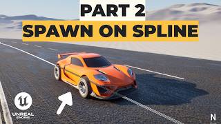 UE5 Traffic System - Part 2 - How to Spawn Vehicle on Spline