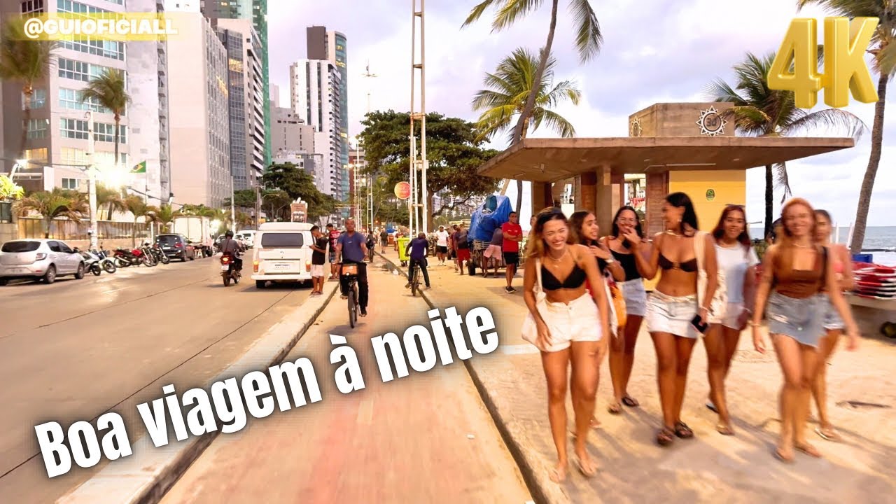 	Recife noturno: Boa Viagem em clima de sonho 🌃