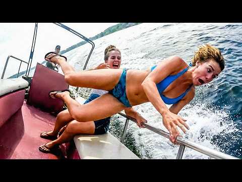 IDIOTAS EN BARCOS CAPTADOS EN CÁMARA