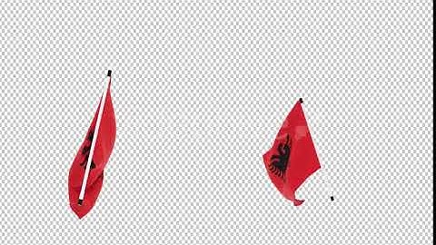 Flag Transition - Albania | Motion Graphics - Envato elements