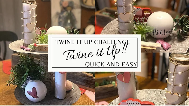 TWINE IT UP CHALLENGE Quick and Easy DIYSFarmhouse...