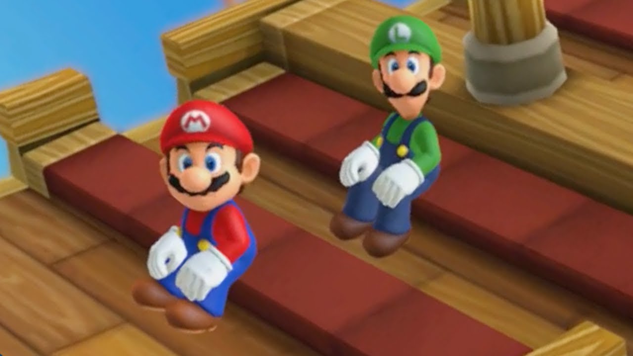 Mario Party 10 - Mario vs Luigi - Mushroom Park (2 Player)