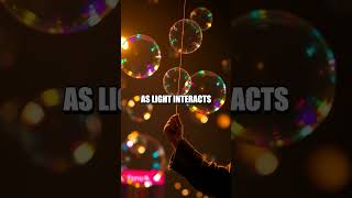The Physics of Rainbow Bubbles