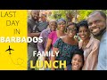 Family Lunch at Accra Hotel|Our last day in Barbados VLOG