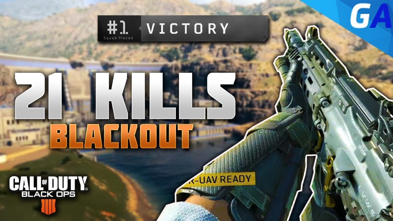 Call of Duty Black Ops 4 Blackout 21 Kills Gameplay