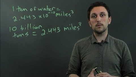 How to Convert Tons to Cubic Miles : Triangles & Conversions in Math