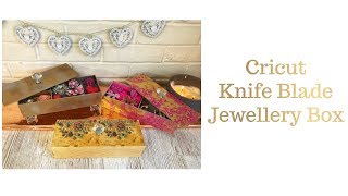 Cricut Knife Blade - Balsa wood or Chipboard Jewellery box