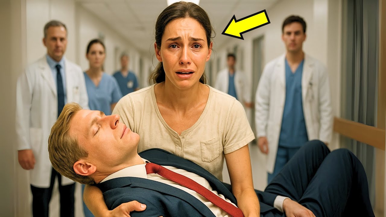 MUJER POBRE LLEVA A MILLONARIO AL HOSPITAL A TODA PRISA — DÍAS DESPUÉS, SU VIDA CAMBIA PARA SIEMPRE…