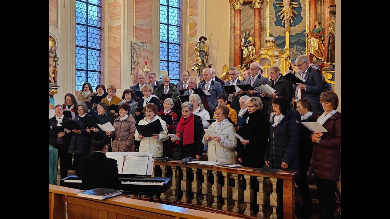 "Ubi caritas" mit  "Frohsinn "Sasbach