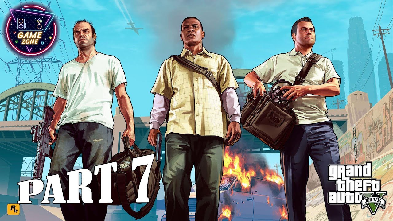 Grand Theft Auto V Walkthrough Part 7 PC - No Commentary (FULL GAME ...