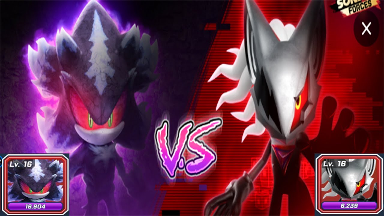 Sonic Forces Speed Battle - Sinister Showdown: Mephiles vs Infinite New ...