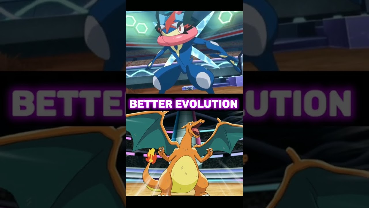 Charizard vs Greninja. 