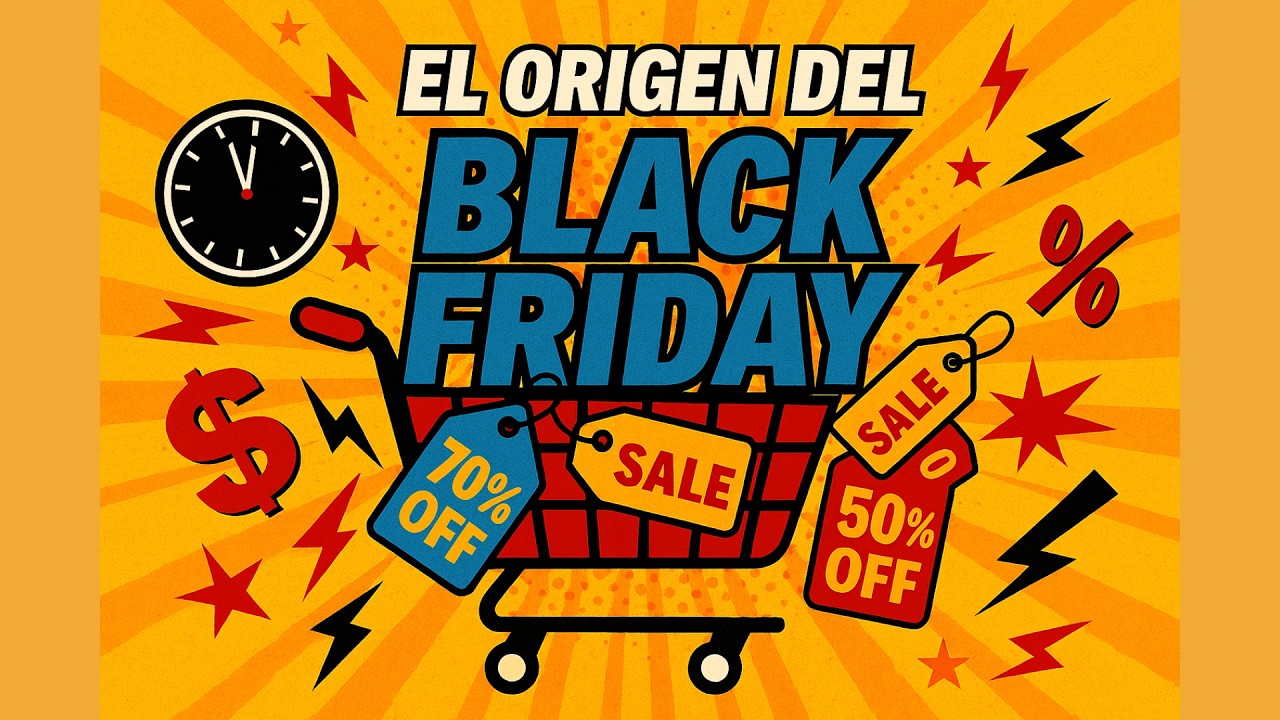 Black Friday Origen caótico (Viernes negro)  