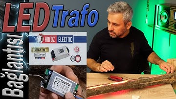 Led TRAFO  Bağlantısı Nasıl Yapılır