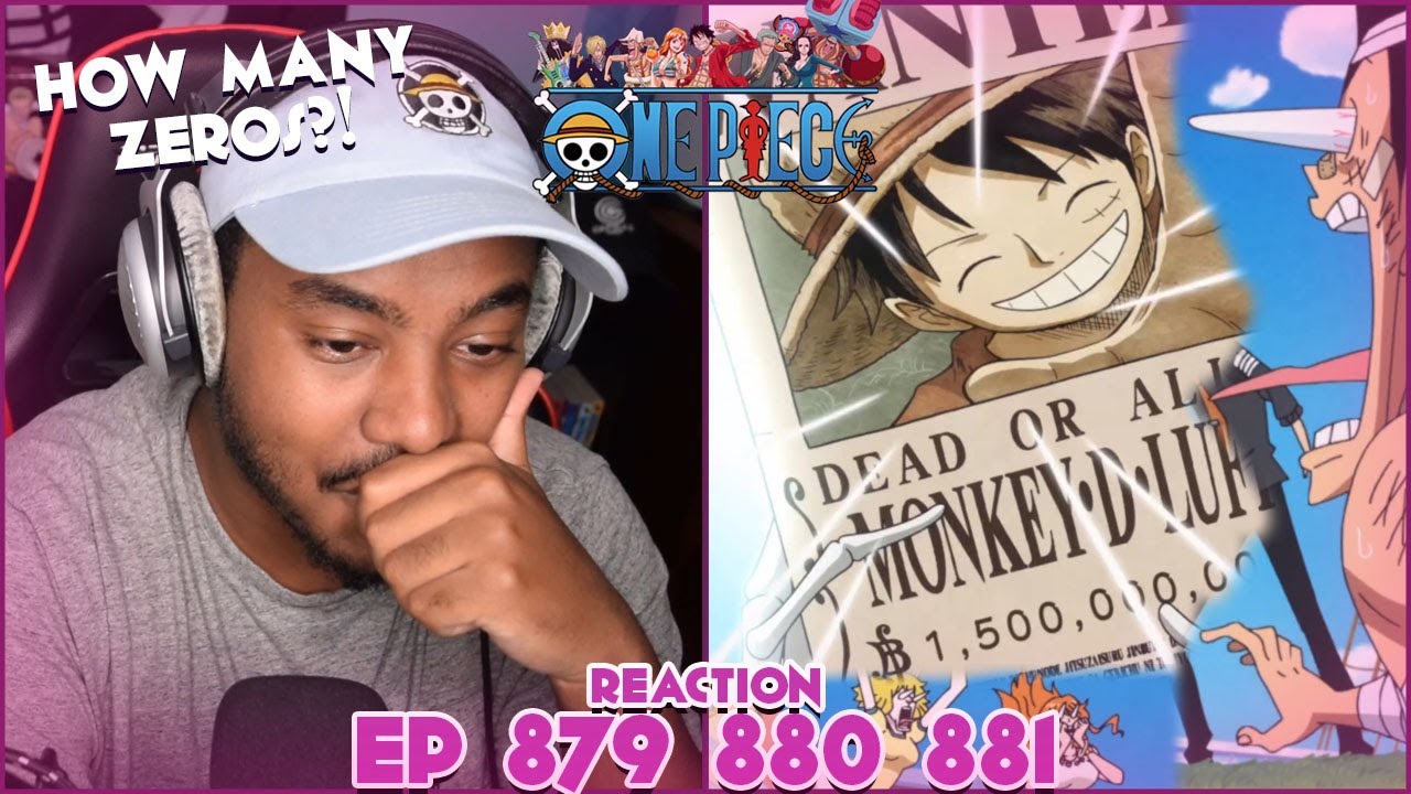 His Bounty Is What One Piece Episode 879 0 1 Reaction Full Link In Description Youtube