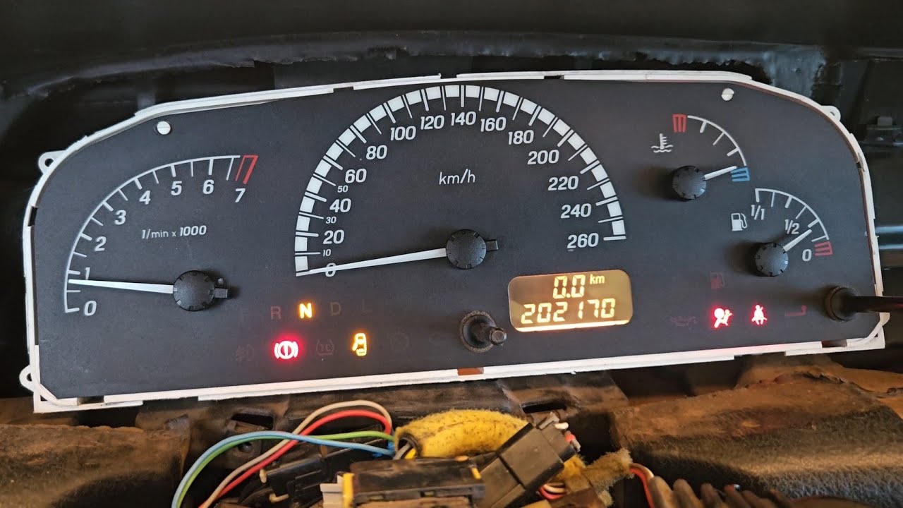 Regular ponteiros do Painel do Vectra 2002 até 2005.