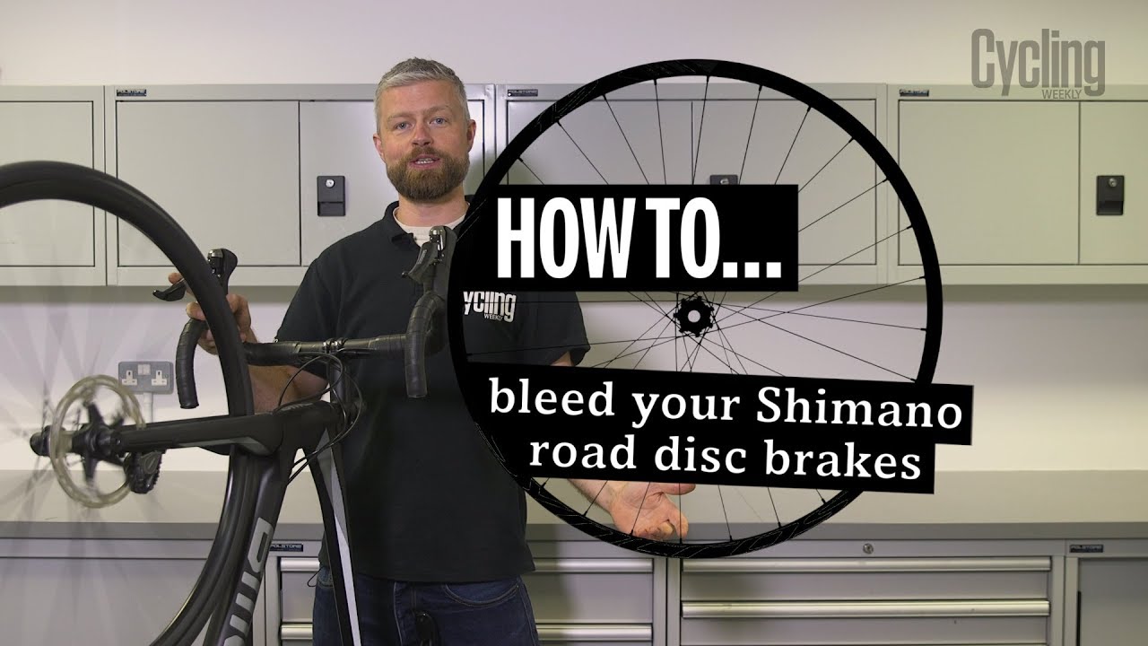 How to bleed your Shimano road disc brakes | Cycling Weekly - YouTube