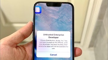 How To FIX Untrusted Developer On ANY iPhone! (2023)
