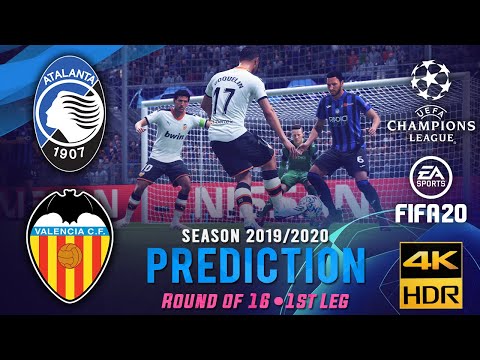 handatoto x INDOSPIN55 - Atalanta vs Valencia | FIFA 20 Predicts: Champion League 2019/20 ● Round of 16 ● 1st Leg