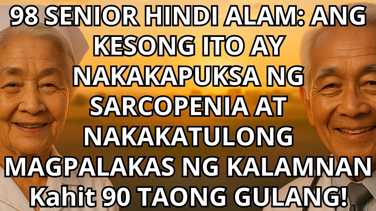 Lampas 60? Kainin ang 4 KESONG Ito para Muling Magpalakas ng Kalamnan at LABANAN ang Sarcopenia