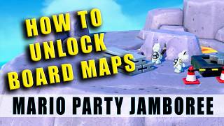 How to Unlock Maps in Super Mario Party Jamboree All Board Maps