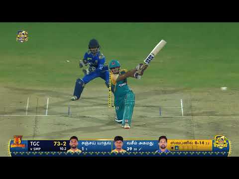 Trichy Grand Cholas VS Madurai Panthers| 1st Inning Highlights