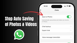 How to Stop Auto-Saving WhatsApp Photos & Videos to Your Gallery (iPhone & Android)