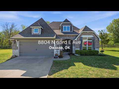 8804 N 63rd E Ave, Owasso, OK home video tour