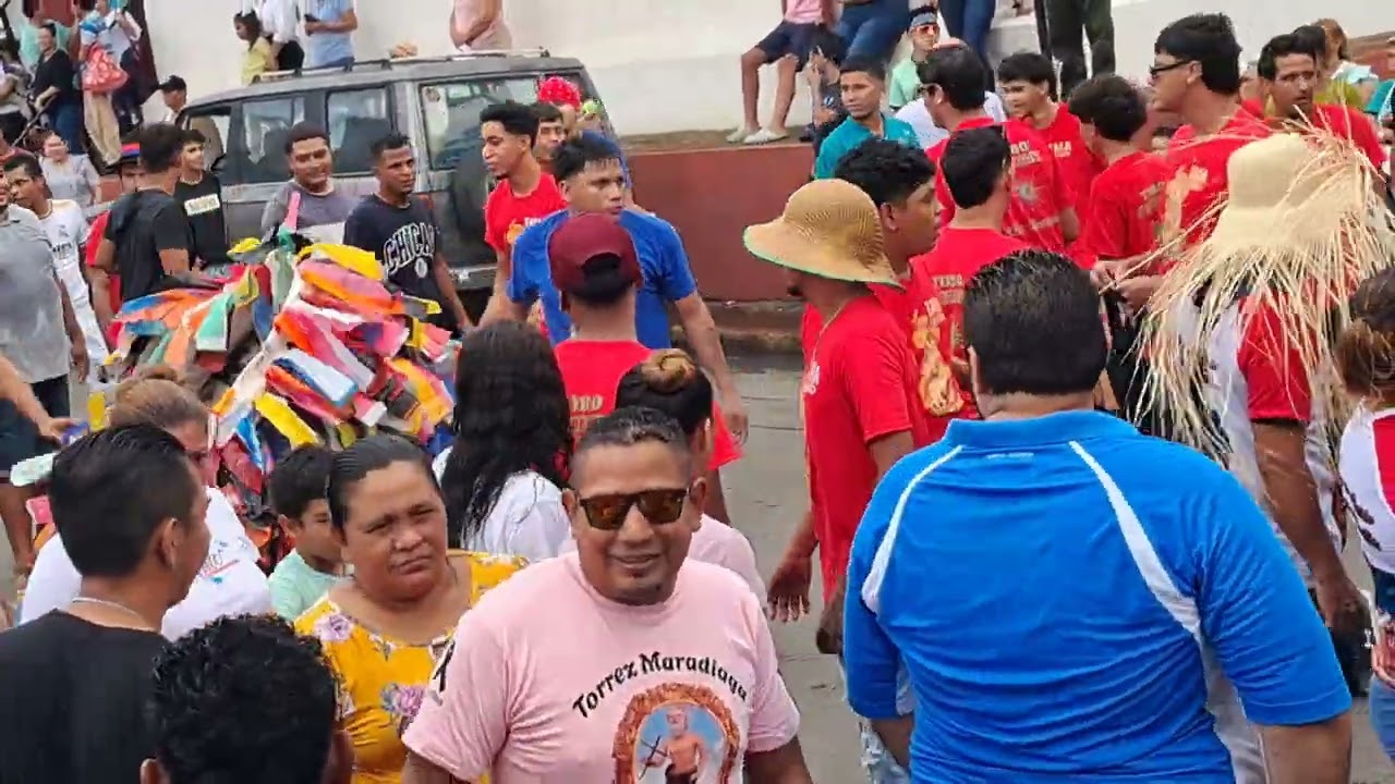 San Jeronimo león 29 siete 2024 rumbo a la iglesia de sutiava