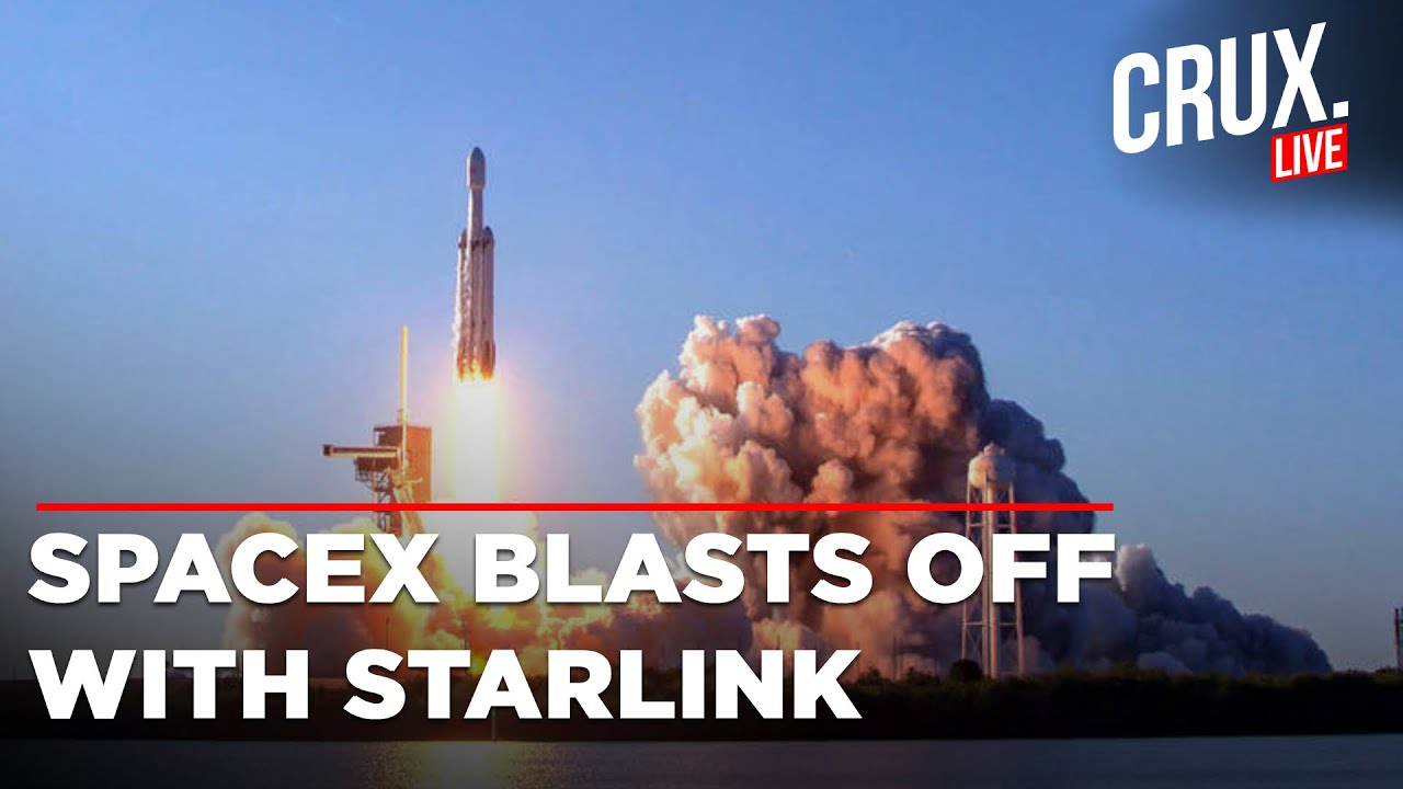 SpaceX Launch LIVE | Falcon 9 Rocket Launches 21 Starlink Satellites ...